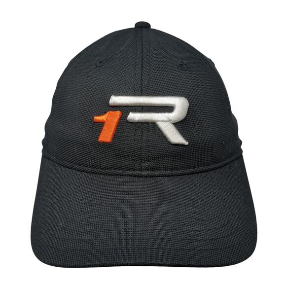 TaylorMade 1R Baseball Cap Black One Size Adjustable Embroidered Polyester - Picture 1 of 9
